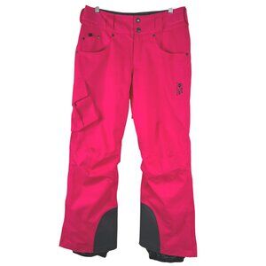 Mountain Hardwear Ski Snowboard Pants Womens Small Dry Q Thermal Q Pink PT-2691